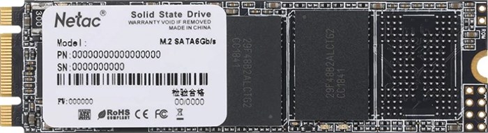 Накопитель SSD M.2 2280 Netac NT01N535N-512G-N8X 512 ГБ 876794