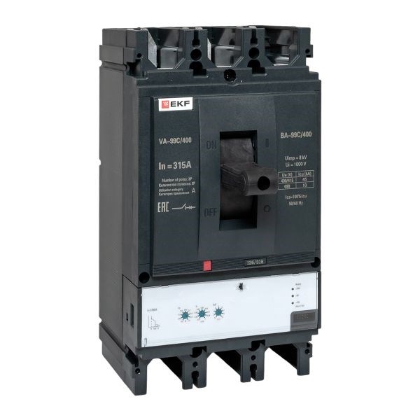 Автоматический выключатель в литом корпусе  EKF mccb99C-400-315 1145271