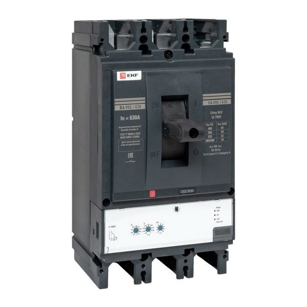 Автоматический выключатель в литом корпусе  EKF mccb99C-630-630 1145268