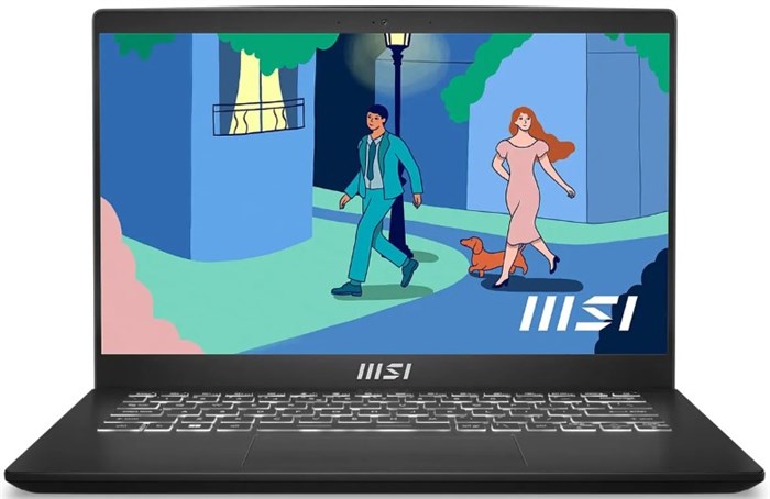 Ноутбук  MSI Modern 14 C7M-239XRU 14 ", Ryzen 5, 8 Гб RAM, 512 Гб SSD, Iris Xe Graphics, Черный 1070569