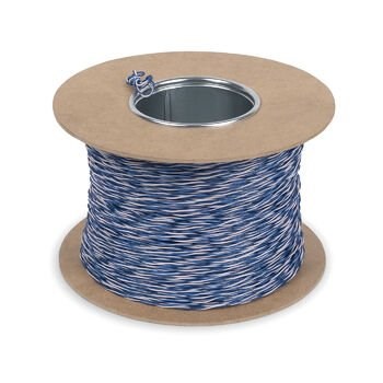 Кабель витая пара U/UTP 5e кат. 1 пара Cabeus UTP-1P-Cat.5e-SOLID-CROSS-305-BL 1037416