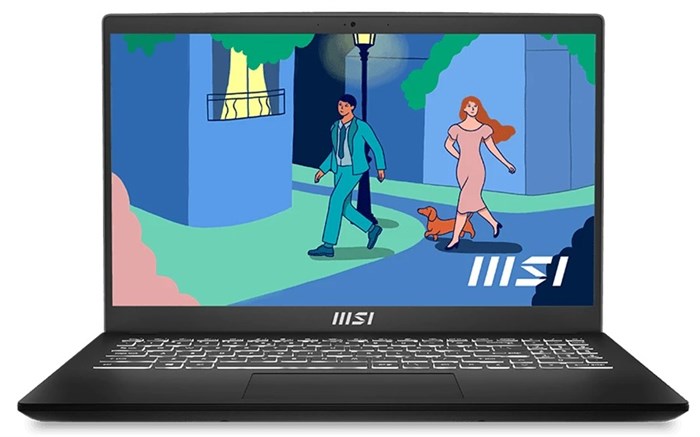Ноутбук  MSI Modern 15 B7M-472XRU 15.6 ", Ryzen 7, 16 Гб RAM, 1 Тб SSD, Radeon Graphics, Черный 1236575