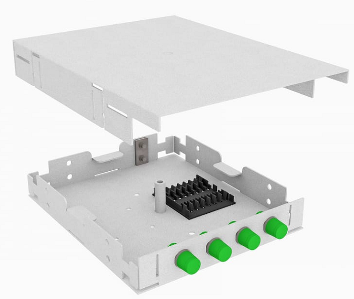 Кросс оптический настенный  TopLAN КРНМ-Top-04FC/A-OS2-GY 649225