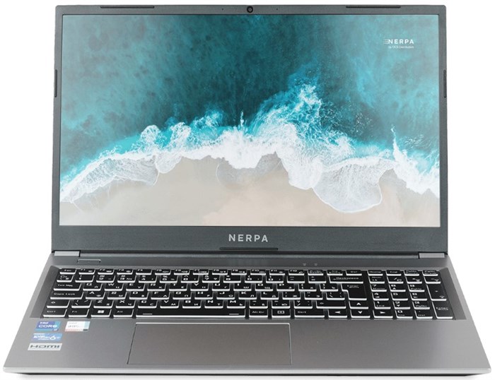 Ноутбук  Nerpa Caspica I752-15 15.6 ", Core i7, 8 Гб RAM, 256 Гб SSD, Iris Xe Graphics, Серый 1068056