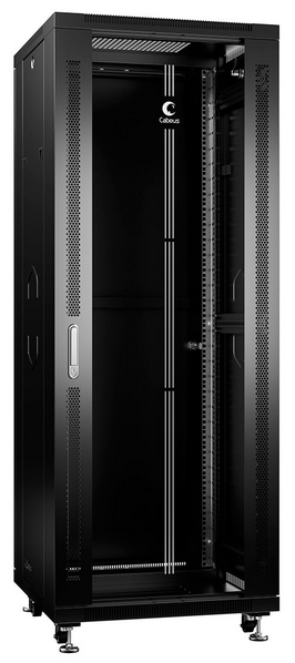 Шкаф напольный 19", 32U Cabeus SH-05C-32U60/100-BK 552728