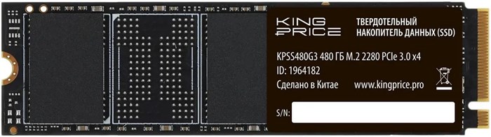 Накопитель SSD M.2 2280 KINGPRICE KPSS480G3 480 ГБ 1094059