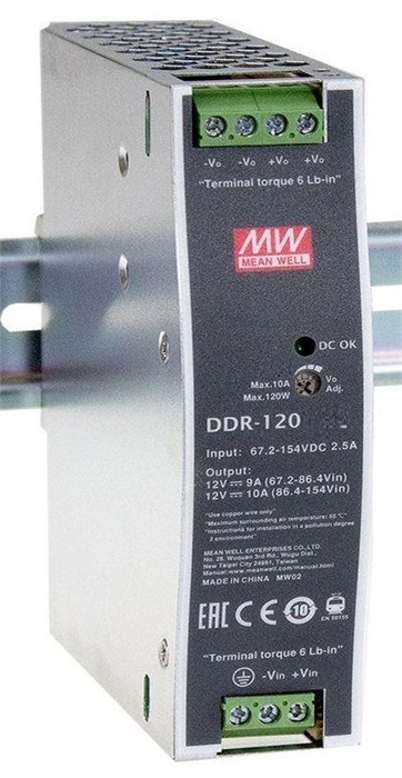 Преобразователь DC-DC модульный Mean Well DDR-120D-48 785352