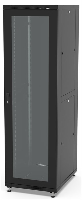 Шкаф напольный 19", 42U Filum FL-NT-4268GM2M-BK 1205667