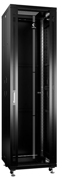 Шкаф напольный 19", 42U Cabeus SH-05C-42U60/100-BK 552732