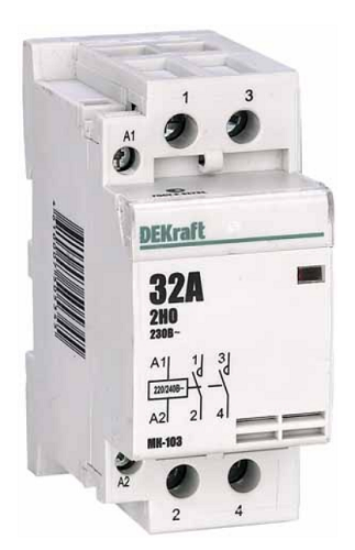 Контактор модульный DEKraft 18071DEK 543202