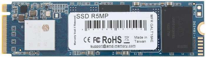 Накопитель SSD M.2 2280 AMD R5MP480G8 480 ГБ 734105