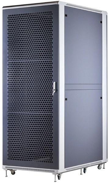 Шкаф напольный 19", 47U SNR SNR-TFC-478010-CPDP-G-SF 1180400