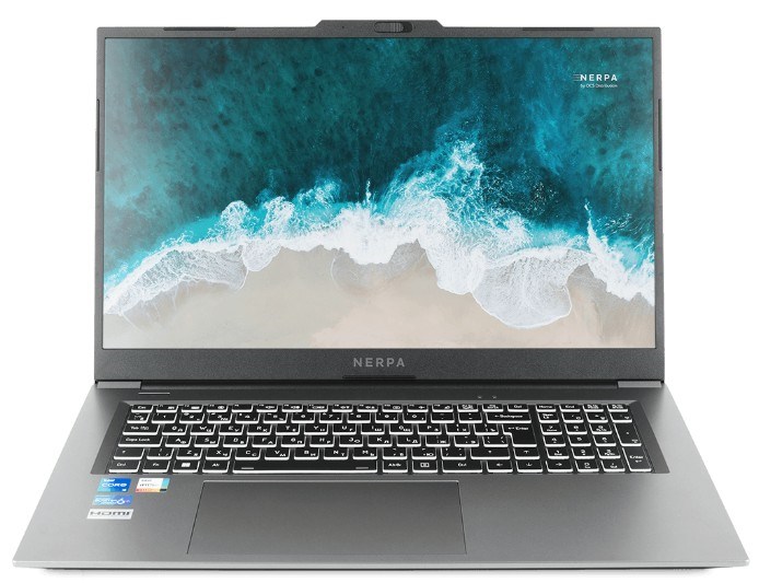 Ноутбук  Nerpa Caspica I552-17 17.3 ", Core i5, 64 Гб RAM, 1 Тб SSD, Iris Xe Graphics, Серый 1195603