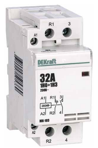 Контактор модульный DEKraft 18072DEK 543196