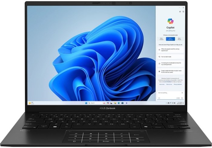 Ноутбук  ASUS Zenbook 14 UM3406KA-QD180 14 ", Ryzen AI 300, 16 Гб RAM, 1 Тб SSD, Radeon 840M, Черный 1195229