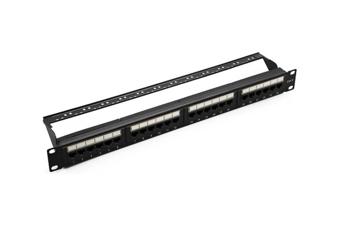 Патч-панель 19, 24xRJ45, UTP, Кат. 6 SUPRLAN 10-0427 967296