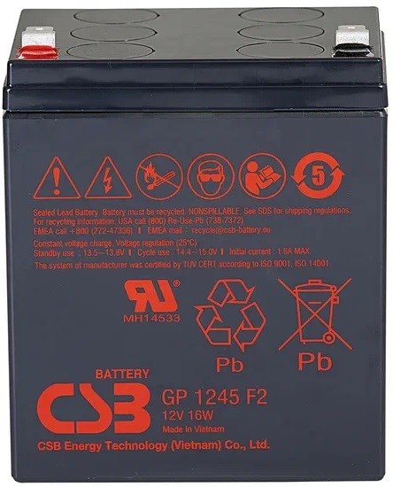 Аккумулятор  CSB GP1245 F2 1176096