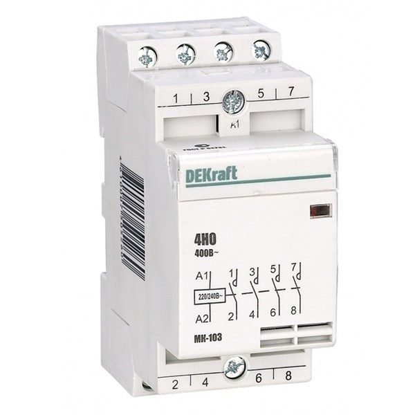 Контактор модульный DEKraft 18053DEK 1151404
