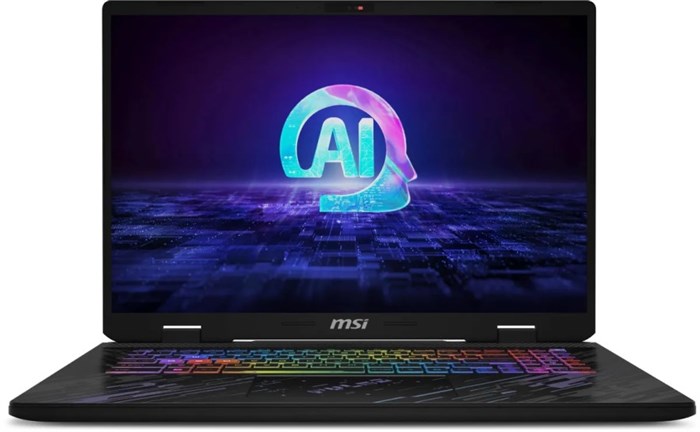 Ноутбук  MSI Pulse 17 AI C1VEKG-088XRU 17 ", Core Ultra 5, 16 Гб RAM, 1 Тб SSD, GeForce RTX 4050, Черный 1224362