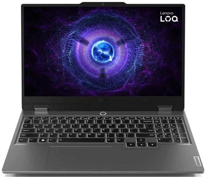 Ноутбук  Lenovo LOQ 15IRX9 15.6 ", Core i7, 16 Гб RAM, 512 Гб SSD, GeForce RTX 4060, Серый 1149179