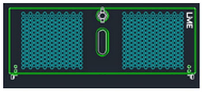 Панель лицевая  Chenbro 384-41305-310200 947775