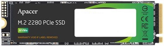 Накопитель SSD M.2 2280 Apacer AP512GAS2280P4X-1 512 ГБ 1000284