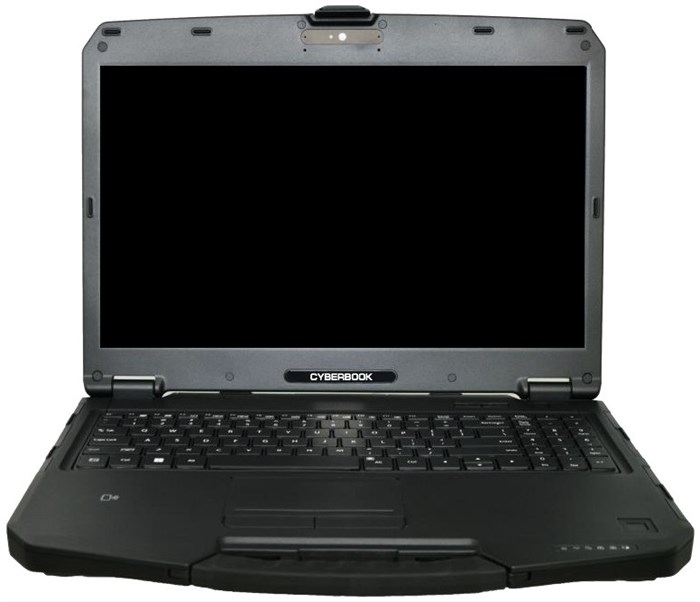 Ноутбук защищённый CyberBook S1255 15 ", Core i5, 8 Гб RAM, 256 Гб SSD, Iris Xe Graphics, Черный 1213156