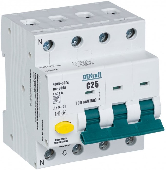 Автомат дифференциальный DEKraft 16218DEK 1167850