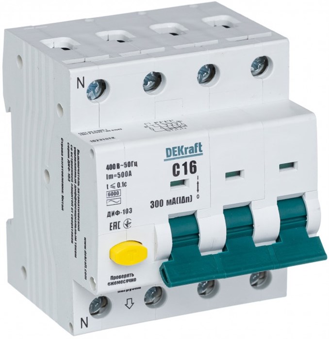 Автомат дифференциальный DEKraft 16221DEK 1167853