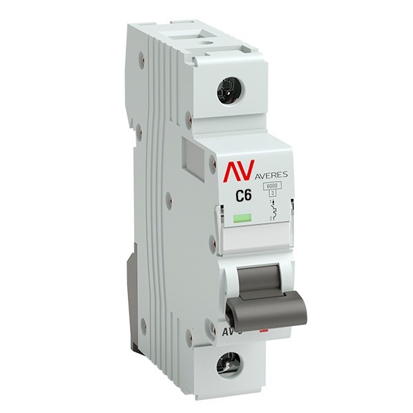 Автоматический выключатель  EKF mcb10-1-06C-av 1125990