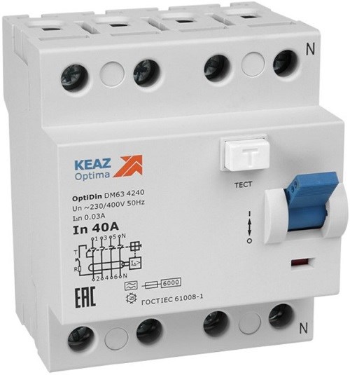 УЗО  КЭАЗ 254201 1141306