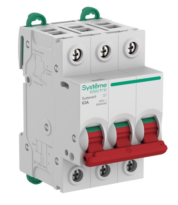 Рубильник  Systeme Electric S9S40363 1221605