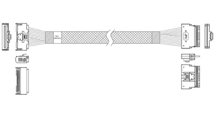 Кабель  JPC P7328DN00800-1 1078137