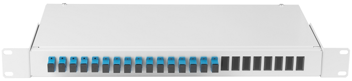 Кросс оптический стоечный  NikoMax NMF-RP16SCUS2-WS-ES-1U-GY 799599