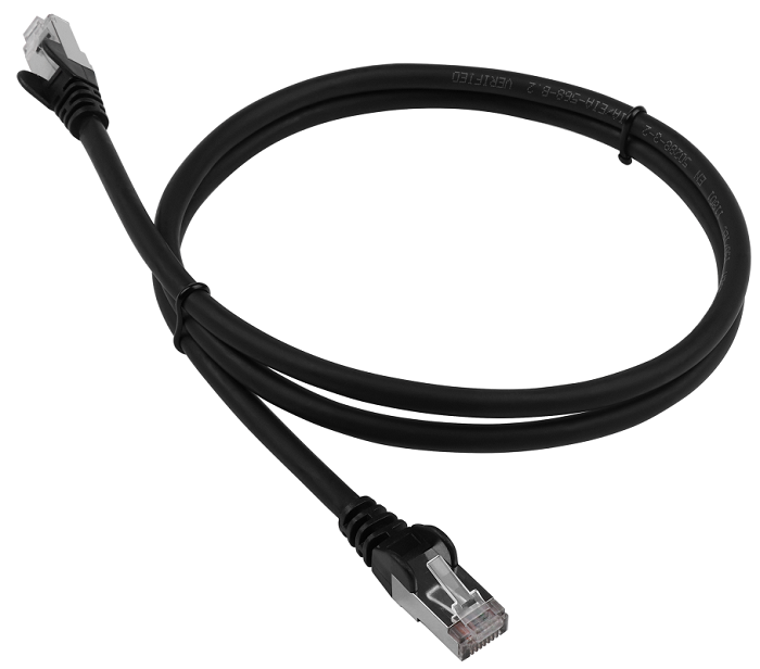 Кабель патч-корд  Lanmaster LAN-PC45/S6-3.0-BK 650395