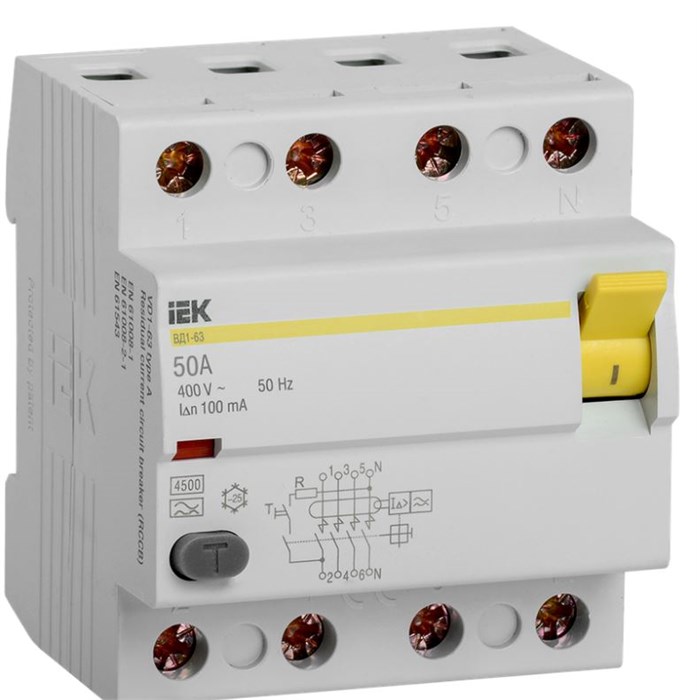 УЗО  IEK MDV11-4-050-100 1147445