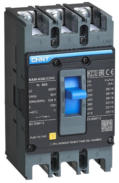 Автоматический выключатель в литом корпусе  CHINT 205887 1137791