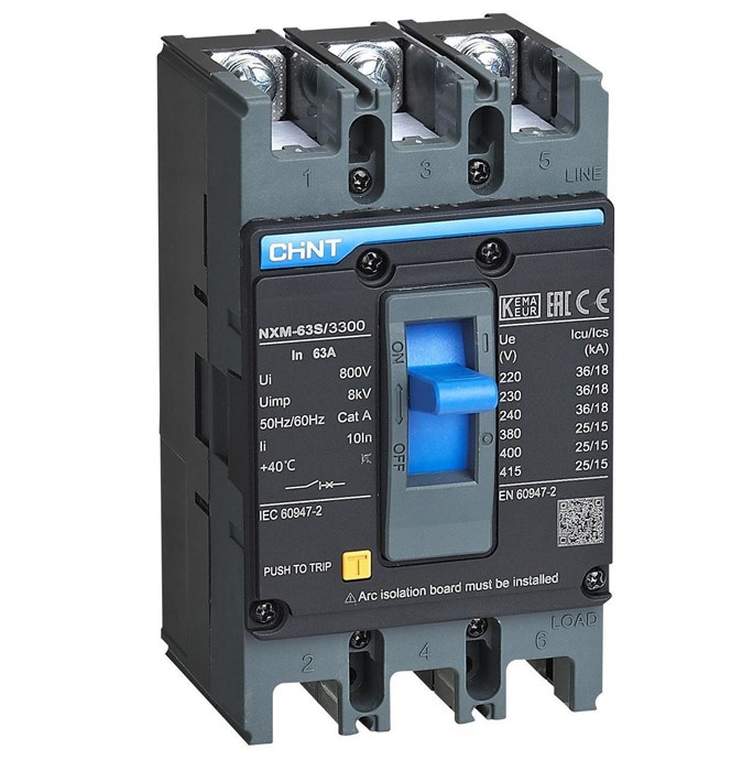 Автоматический выключатель в литом корпусе  CHINT 205888 1136918