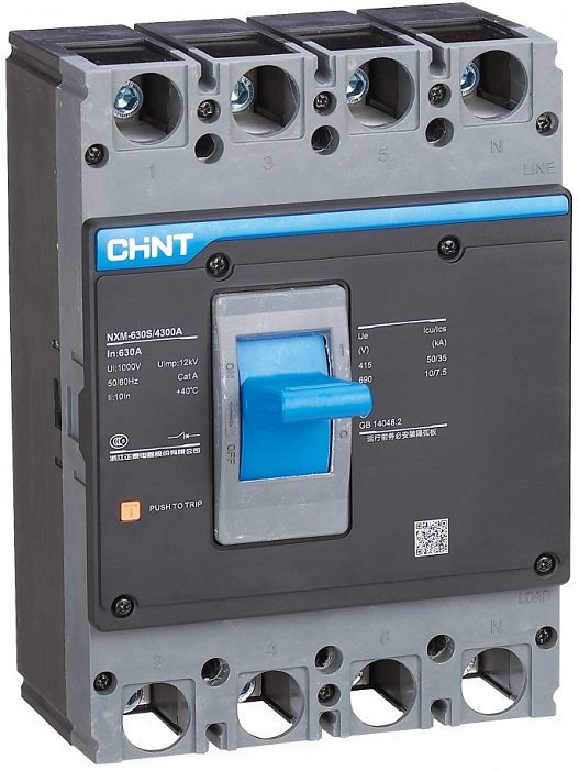 Автоматический выключатель в литом корпусе CHINT 131362 934916