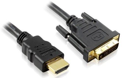 Кабель интерфейсный HDMI-DVI GCR GCR-HD2DVI1-1.8m 616998