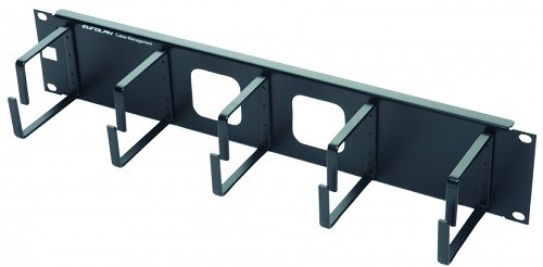 Кабельный организатор  Eurolan 25B-2U-02BL 617341