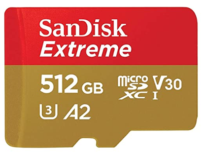 Карта памяти MicroSDXC 512GB SanDisk SDSQXAV-512G-GN6MN 1026727