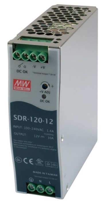 Преобразователь AC-DC сетевой Mean Well SDR-120-12 722380
