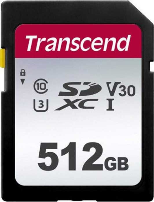 Карта памяти SDXC 512GB Transcend TS512GSDC300S 744702