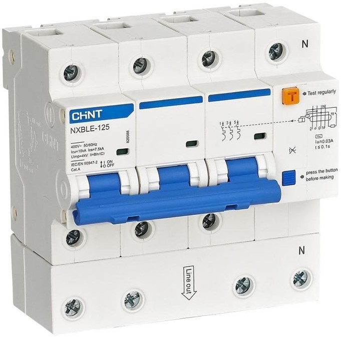 Автомат дифференциальный CHINT 820588 1136802