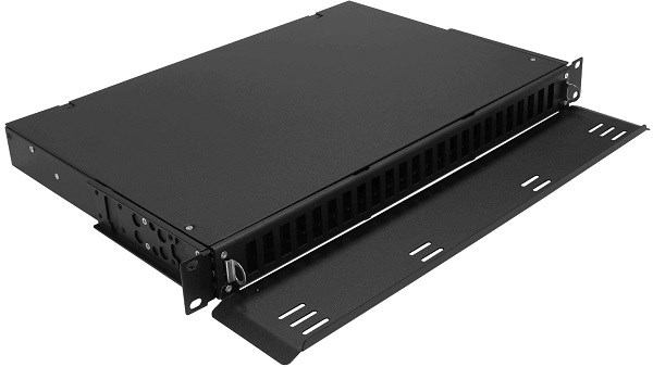 Кросс оптический стоечный 19" выдвижной 1U TELCORD КС-П-24QLC-1U-BK-24SC/SM-d-48SC/U-SM-3КВ 1122046