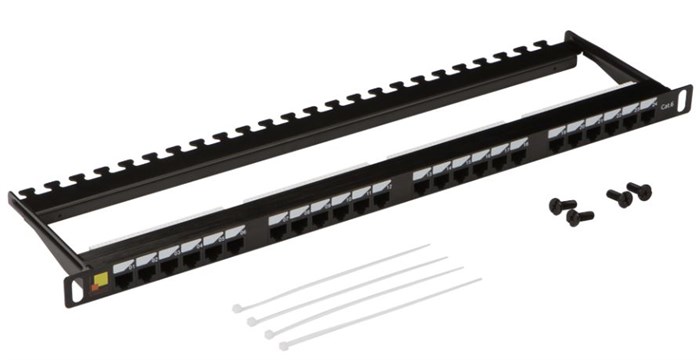 Патч-панель 19, 24xRJ45, UTP, Кат. 6 Lanmaster LAN-PPC24U6 422707