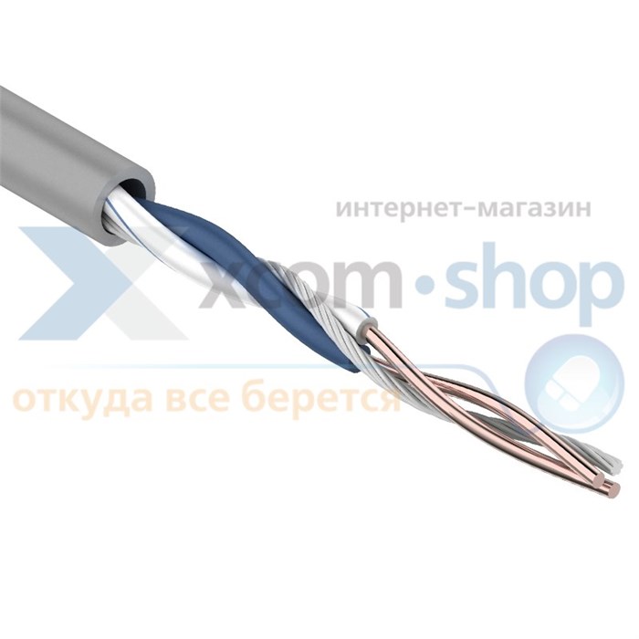 Кабель витая пара U/UTP 5e кат. 1 пара Rexant 01-0002 572780