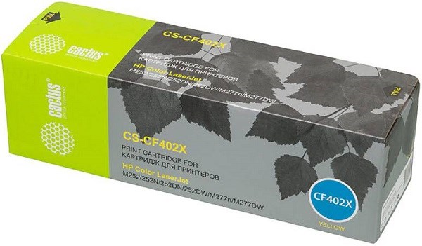 Картридж  Cactus CS-CF402X 511912