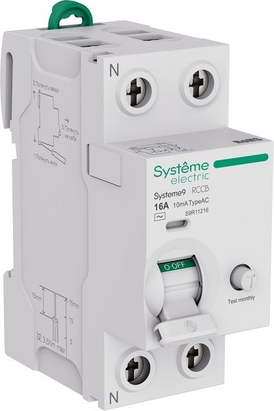 УЗО  Systeme Electric S9R11216 1221877